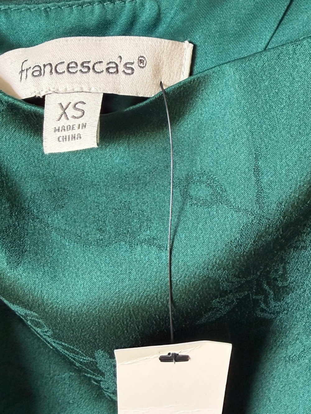 Francesca’s Elise Bubble Hem Mini Dress - Picture 6 of 7